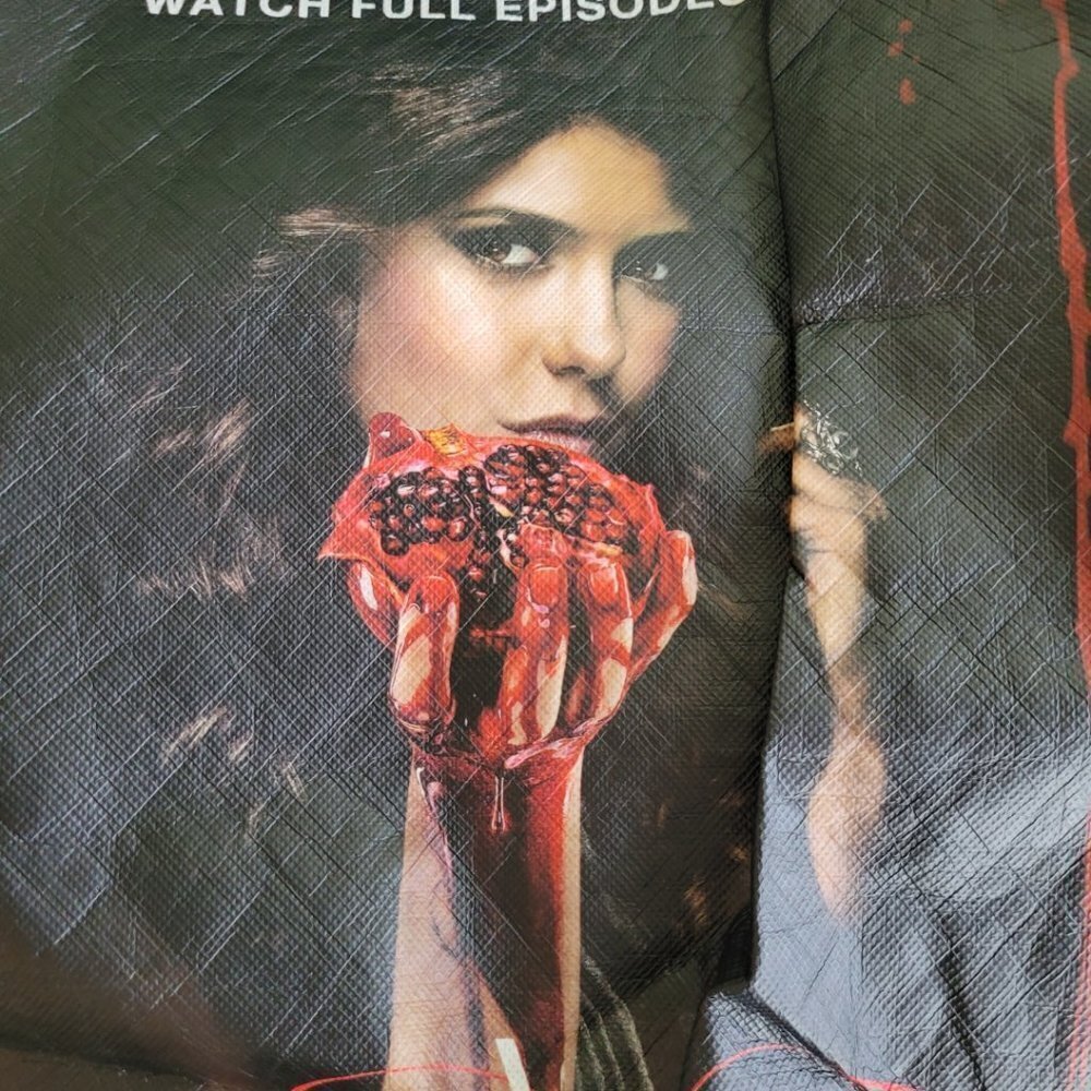 Vampire Diaries Comic Con 2012 Tote Bag Large Collectible Limited Edition Canvas - Picture 2 of 10
